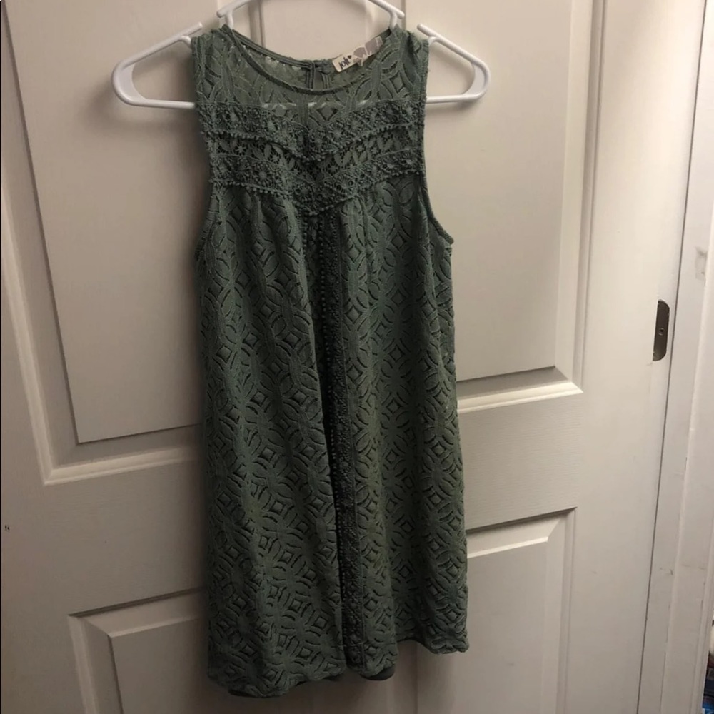 olive green dress